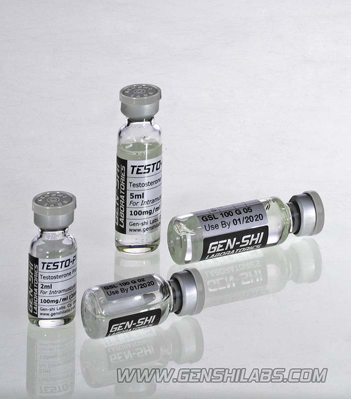 TESTO-P 200 _Testosterone Propionate_ 200mg_2ml vial-sachets GENSHI LABS. OSAKA JAPAN
