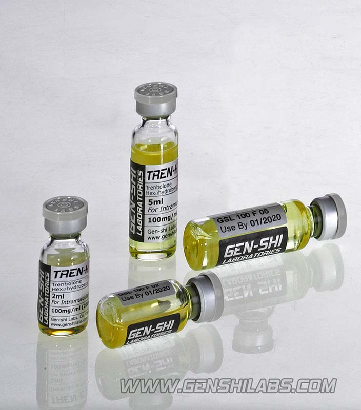 TREN-H 200 _Trenbolone Hexahydrobenzylcarbonate_ 200mg_2ml vial-sachets GENSHI LABS. OSAKA JAPAN