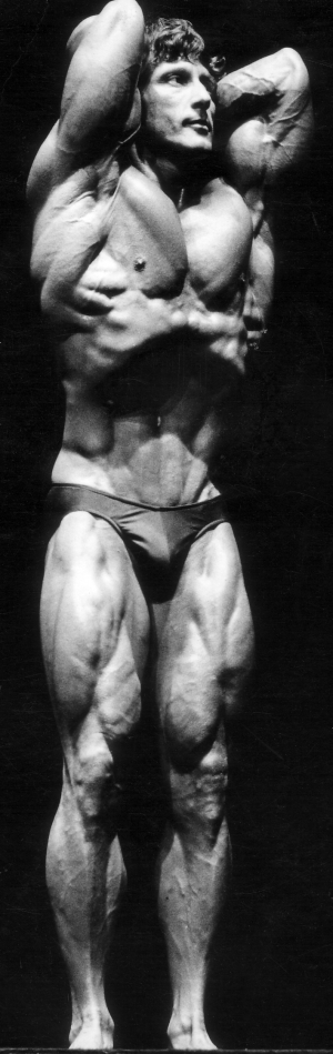 Frank Zane Vacuum Pose