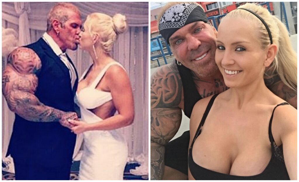 Rich Piana and Sara Heimis