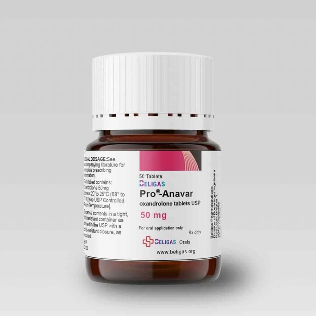 Beligas Pharmaceuticals - Pro-Anavar - 50mg - 50 tabs