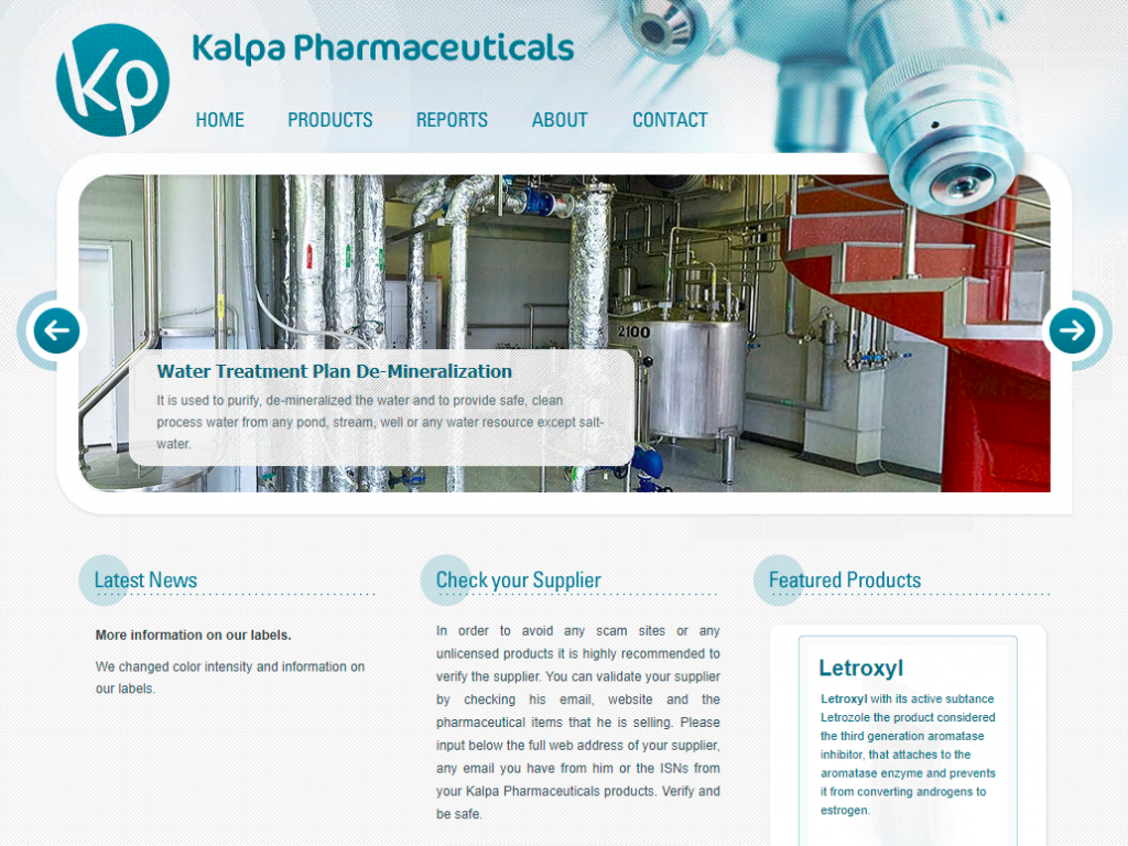 Kalpa Pharmaceuticals Supplier