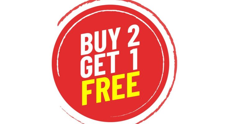 buy 2 get 1